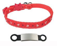 Load image into Gallery viewer, Personalized ID Free Engraving Cat Collar
