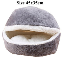 Load image into Gallery viewer, Hot Plush Round Cat Bed
