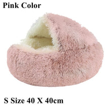 Load image into Gallery viewer, Hot Plush Round Cat Bed
