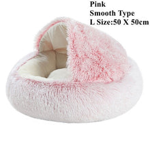 Load image into Gallery viewer, Hot Plush Round Cat Bed
