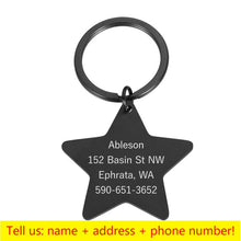 Load image into Gallery viewer, Personalized Pet ID Tag Keychain
